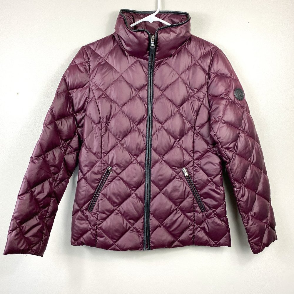 Ralph Lauren Purple Down Puffer Jacket Size Small